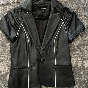 Bebe Leather Jacket y2k